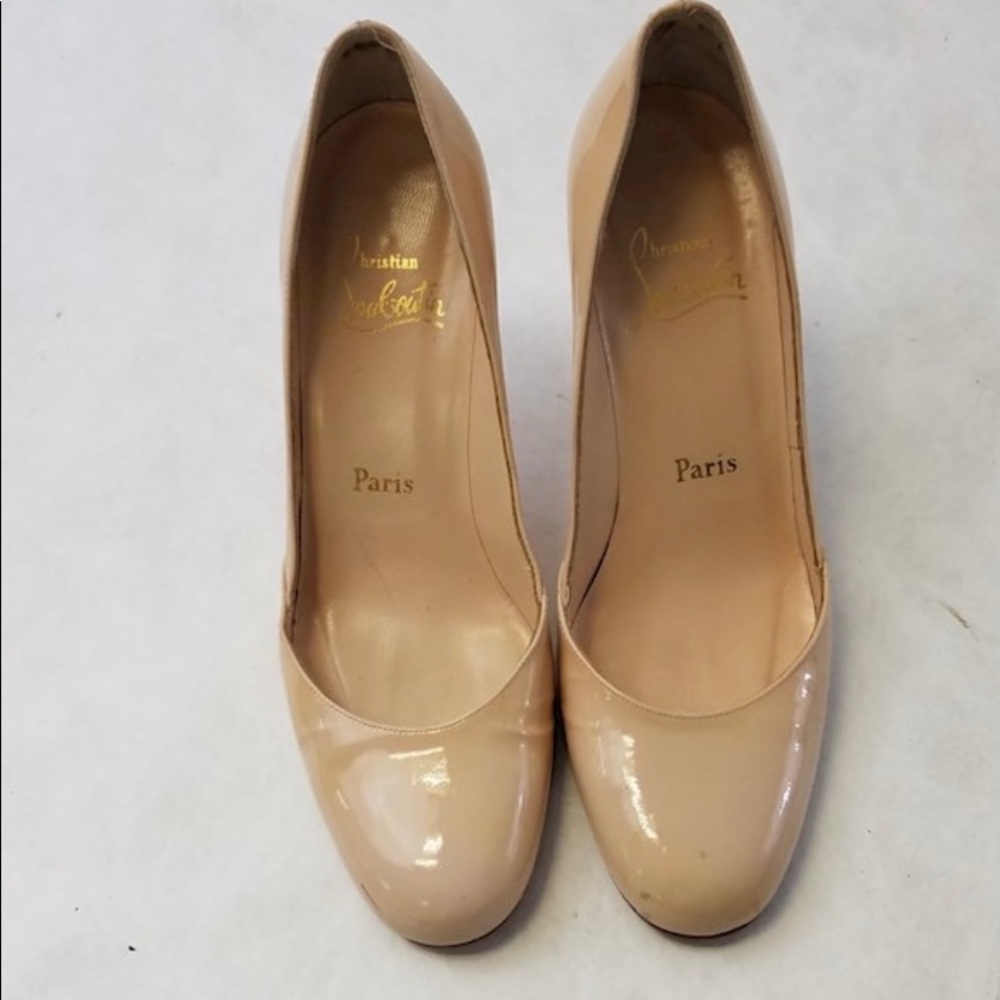 Cream Stiletto Louboutins